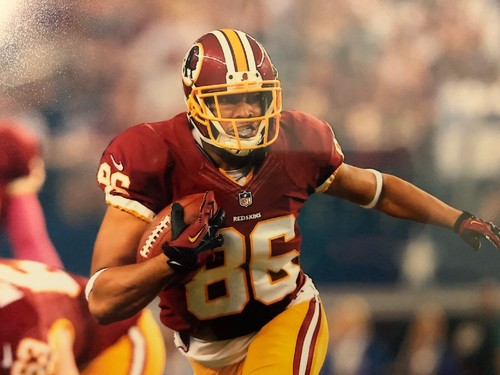 Jordan Reed Signed Washington Redskins 8x10 Photo JSA - Picture 3 of 5