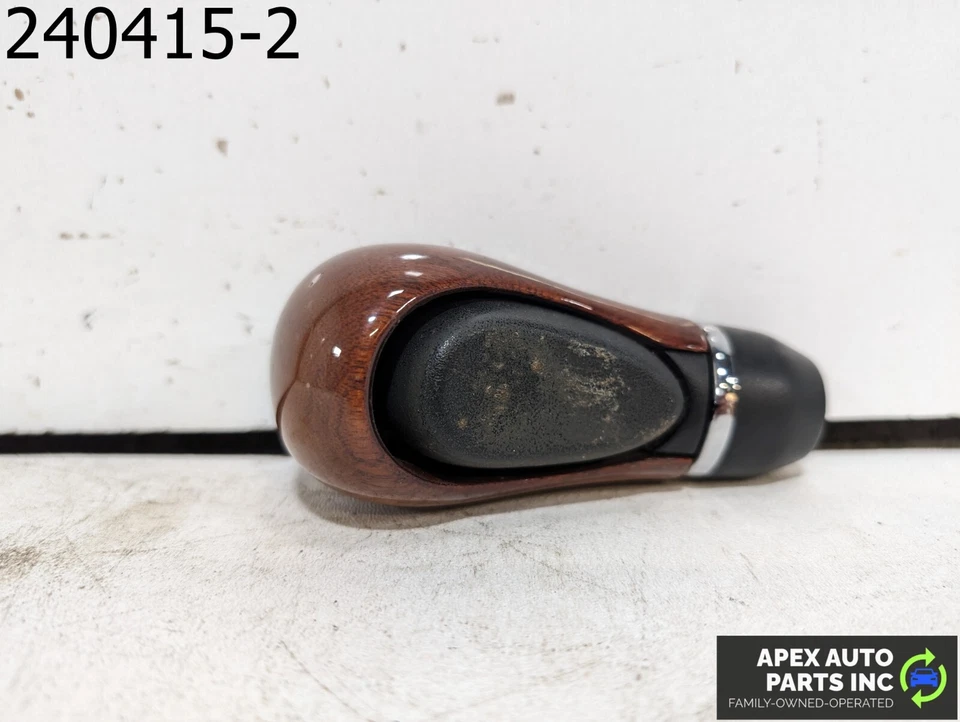 OEM 2005 Lincoln LS 3.9L AUTO GEAR SHIFT KNOB HANDLE WOODGRAIN - Изображение 4 из 4