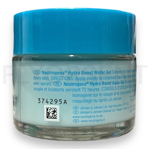 4 PACK Neutrogena Hydro Boost Hyaluronic Acid Water Gel Face Moisturizer, 1.7 oz - Picture 3 of 7