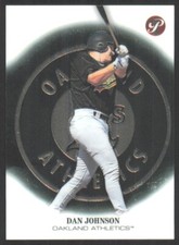 2002 Topps Pristine Dan Johnson Rookie Oakland Athletics #181