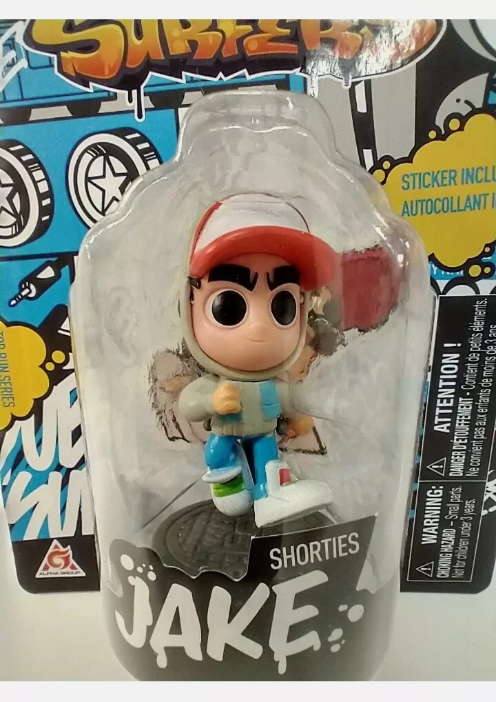 Alpha Group Subway Surfers “Shorties” Mini Figure Collection - 5 Pack, 2''  Scale