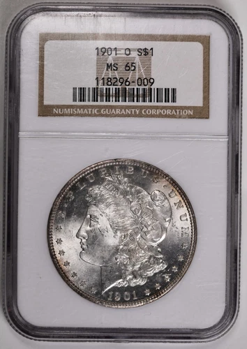 1901 O Morgan Silver Dollar MS65 NGC