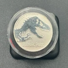 2020 Elizabeth II Niue $2 Jurassic Park 1oz. .999 Silver Round