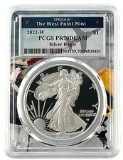 1995-W Silver Eagle. Proof-70 Ultra Cameo (NGC)., PR70DCAM - PCGS