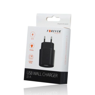 Chargeur Secteur USB 2A + Câble Type-C Pour Sony Xperia XA2 - Marque ACCE2S, Noir