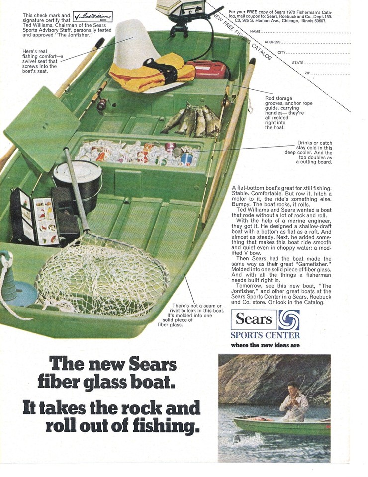 Sears 1970 Flat Bottom