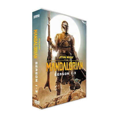 Star Wars The mandalorian season 1-3 DVD Brand New Region 1