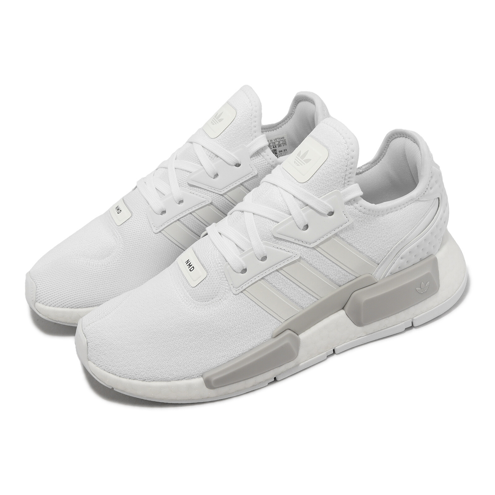 adidas Originals NMD_G1 Cloud White Серая мужская повседневная обувь унисекс IE4557