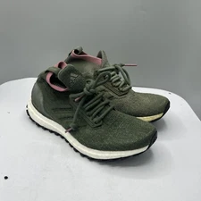 Adidas Youth Size 6  Ultra Boost All Terrain ATR GS Green White Running Shoe