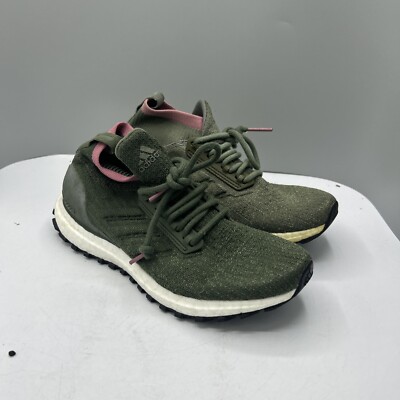 Adidas Youth Size Ultra Boost All Terrain ATR GS Green White