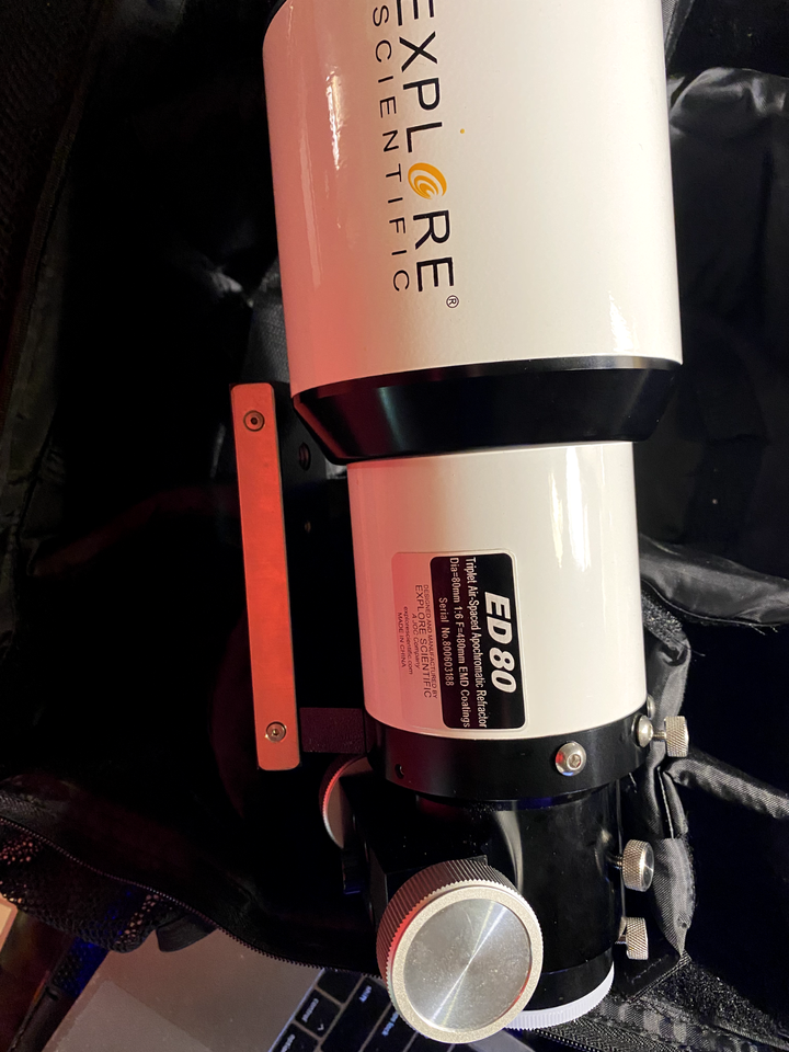 Explore Scientific ED80 Air-Spaced Apochromatic 80mm Triplet Refractor ...