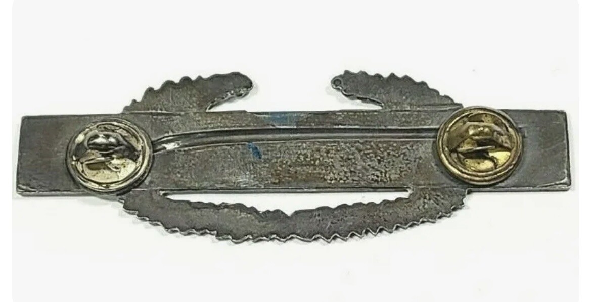 Vintage WWII Sterling Silver Infantry Marksman Rifle Badge Vintage WWII Sterling Silver Infantry Marksman Rifle Badge