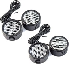2 BRAND NEW PAIRS OF AUDIOPIPE XTC3300 SURFACE/ANGLE MOUNT PIEZO 1" CAR TWEETERS