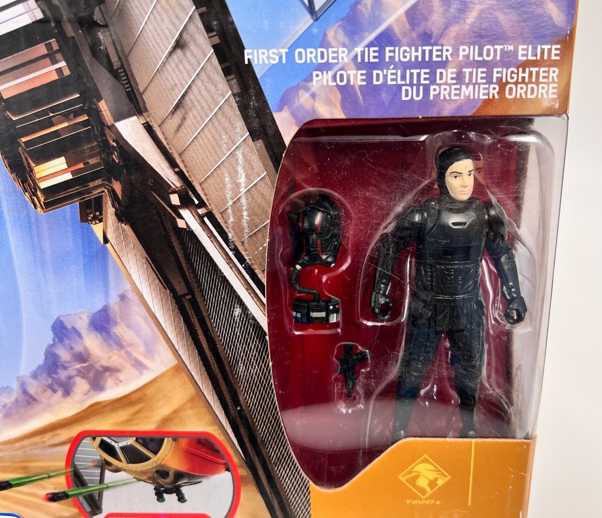 特撮 Star Wars First Order Special Forces TIE Fighter - Epic Battles with Action Figure Star Wars The Black Series First Order Special Forces Tie
