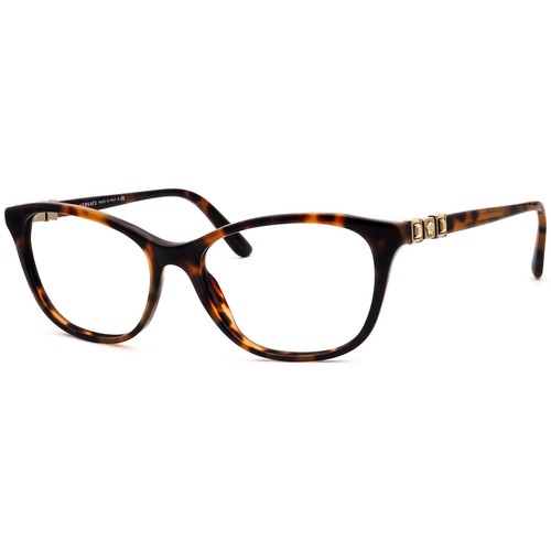 Occhiali da vista Versace MOD. 3213-B 944 Cristalli Avana Cornice Occhio di Gatto Italia 54-17 140 - Foto 3 di 6