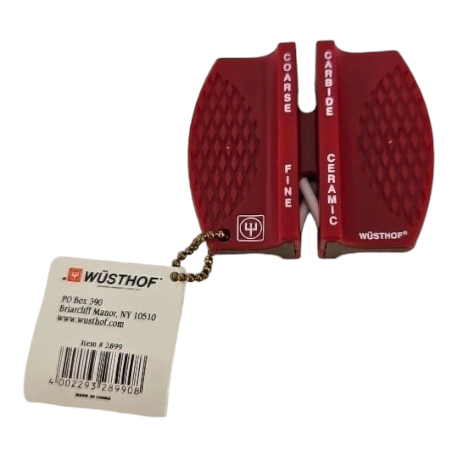 Wusthof Knife Sharpener Coarse and Fine Stones