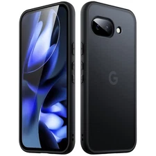 Matte Case for Google Pixel 9a 6.3-Inch 2025, Frosted Translucent Back Cover