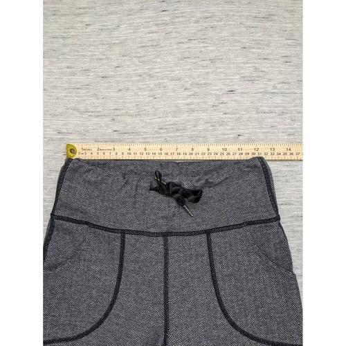 Lululemon Athletica Skinny Will Leggings Athletic Herringbone Drawstring Size 8 - Picture 6 of 10