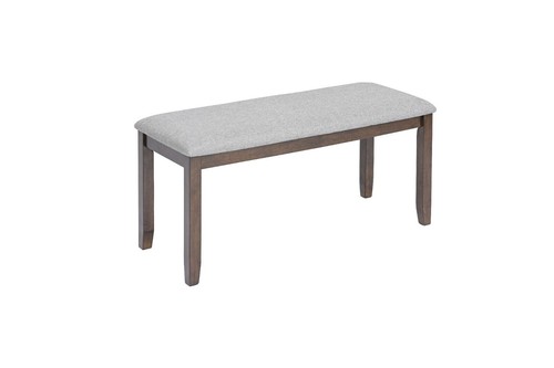 6 Piece Dining Sets,Wooden Dining Table with 4 Upholstered Chairs and a Bench - Picture 22 of 24