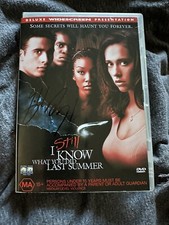 Signed Freddie Prinze Jr I Still Know What You Did Last Summer DVD Movie