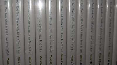 The Raw Chef Academy 13 DVD Set, Russell James Complete VG Disc