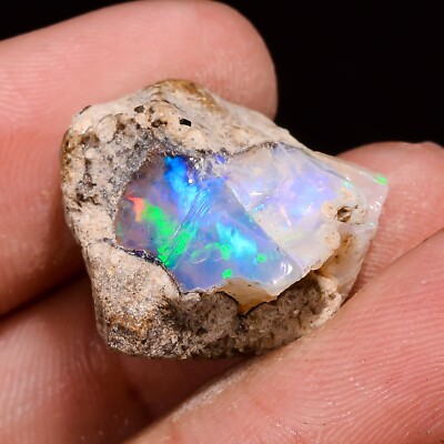 Natural opal Naturel,fire rough ,Éthiopien Brut Pierre