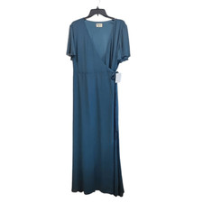 Show Me Your Mumu Noelle Wrap Dress Size 1X j10