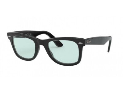 Ray-Ban Sunglasses RB2140F WAYFARER 901/64 Black blue Unisex Ray-Ban Sunglasses RB2140F WAYFARER 901/64 Black blue Unisex