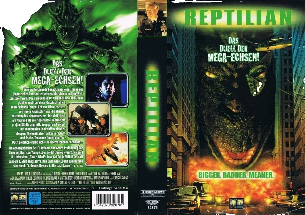 Full Screen Action Adventure PAL VHS Tapes