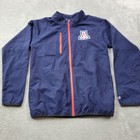 Champions Arizona Wildcats Jacket Adult Small Navy Blue Vented Athleticwear Mens