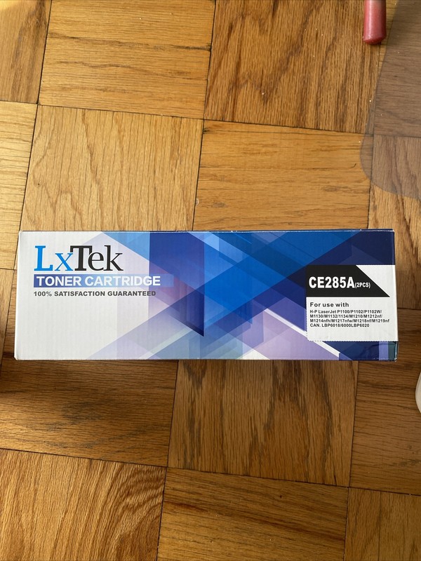 LxTek Toner Cartridge CE285A TWO PACK