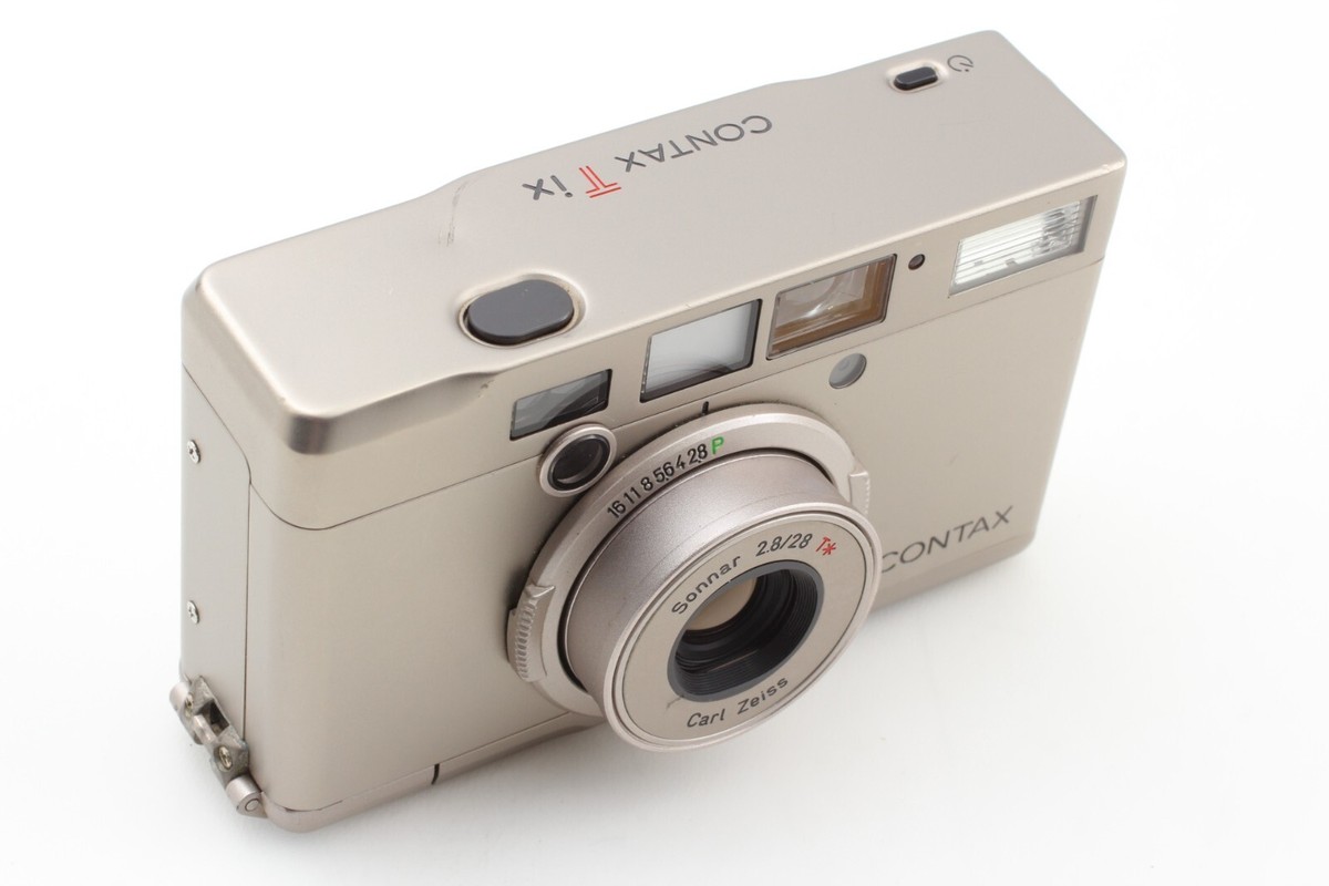 ■ 美品 ■ コンタックス　CONTAX Tix 28mm F2.8 Contax Tix Carl Zeiss 28mm f/2.8 Point＆Shoot APS Film