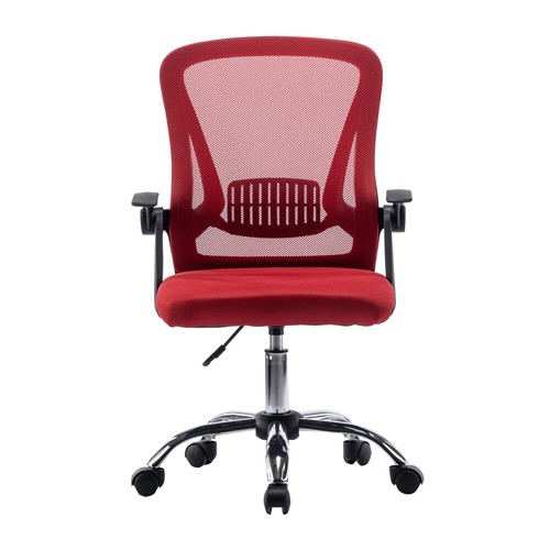 Mesh Back Home Office Chair with Armrest Swivel 5 Casters Computer Desk Chair - Picture 78 of 231