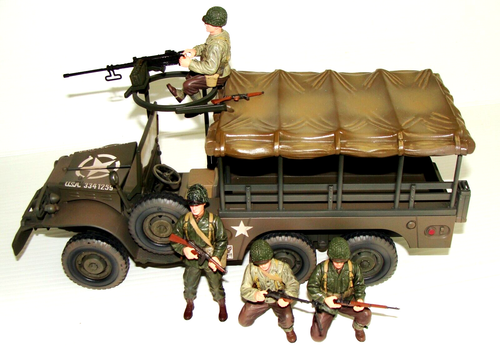 1:18 Ultimate Soldier WWII U.S Army Dodge WC-63 6x6 Troop Weapon Carrier Truck - Picture 8 of 18