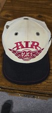 Rare Nike Vintage 90s Air Jordan Wing Logo Legend Hat 23 White And Red size M/L