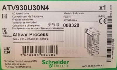 Schneider Electrics ATV930U30N4 AC Speed Drive Altivar Process Brand New in Box