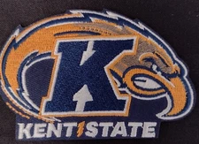 UNIVERSITY of KENT STATE Golden Flashes COLLEGE PATCH