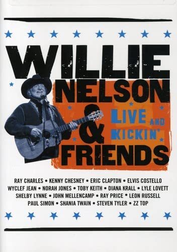 Willie Nelson and Friends - Live & Kickin' (DVD) Ray Charles Lyle Lovett ZZ Top