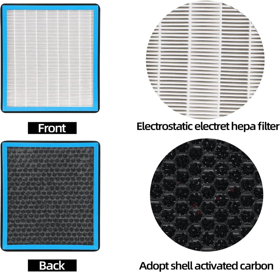 Filtro de aire de cabina CF11819 HEPA para Saturn VUE 2008-2010 KIA SEDONA 2011-2021 Foto 3 de 4