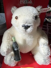 Coca Cola Polar Bear- Made by Steiff in 2000