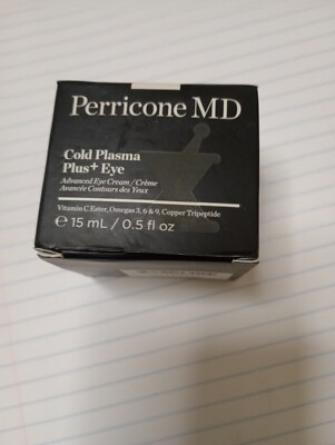 Perricone MD Cold Plasma Plus+ Advanced Eye Cream 0.5 oz 15ml Full Size
