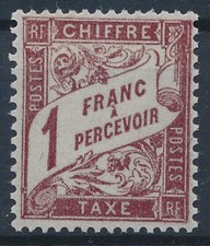 Timbre France taxe 40A** neuf sans charnière