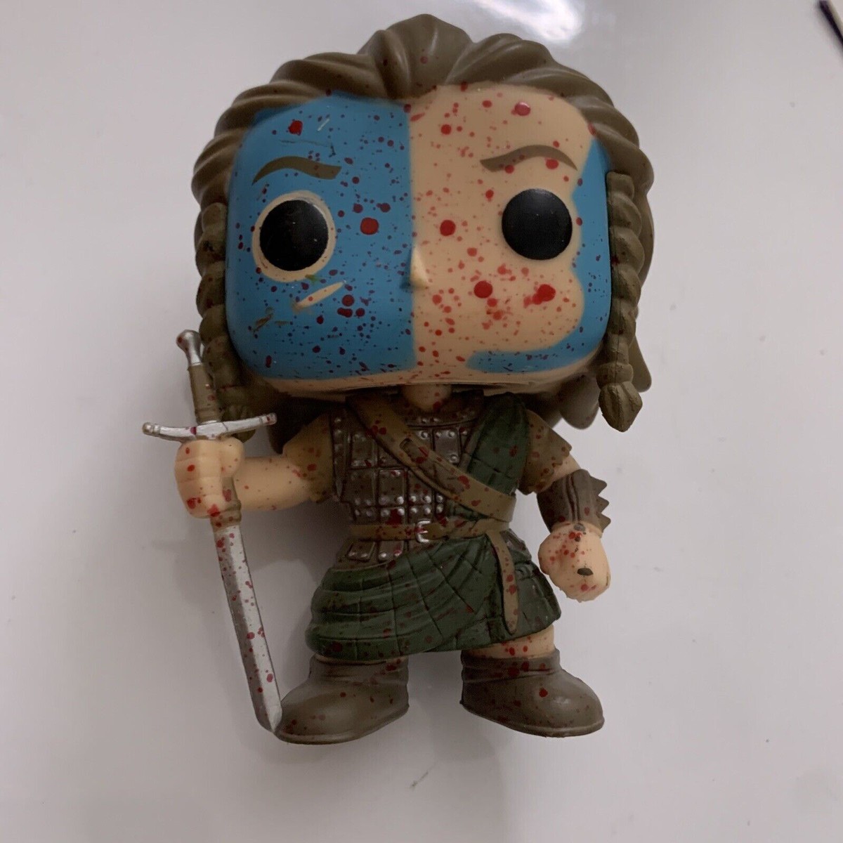 William Wallace Braveheart Blood Splattered Face #368 Funko Pop