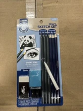 Art Skills 10-Piece Pencil Sketch Set