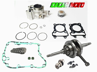 KIT ÜBERHOLUNG MOTOR HONDA125 ALLE SH SCHNECKE ZYLINDERWELLE WIE FOTO 