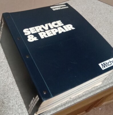 1987-93 Mitchell Medium & Heavy Duty Truck Service & Repair Manual Vol 1 3rd ED