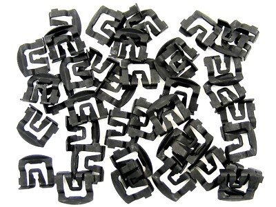 Ford F100 F150 F250 F350 Windshield Trim Molding Clips- 40 clips- #026F ...
