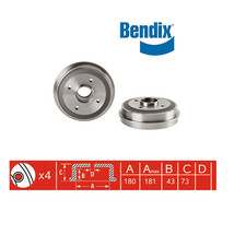 Tambour de frein Citroen VISA