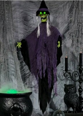 Mini Light Up Witch Halloween Ghoul - Hyde & EEK! Boutique