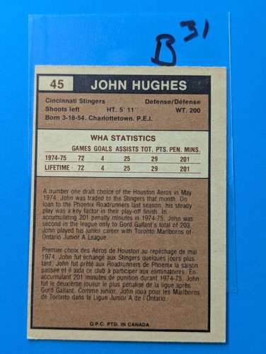 1975-76 O-Pee-Chee WHA Hockey - U-Pick - Picture 90 of 318
